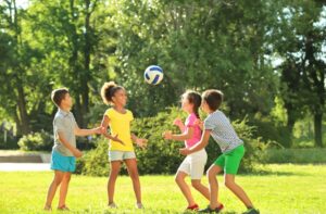 children playing